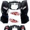 Carenado para quad Shineray 200cc + adhesivos (TRAS), Recambios Shineray 200STIIE y STIIEB