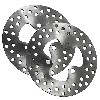 Par de discos delanteros para quad Shineray 300cc STE, Recambios quad Shineray 300