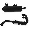 Tubo de escape para quad Shineray 300cc ST-4E, Recambios quad Shineray 300