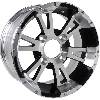 Llanta aluminio delantera quad Shineray 350cc (XY350ST-2E), Piezas Quad Shineray 350cc