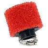Filtro de potencia doble espuma (36mm) Rojo, Piezas minimoto Supermoto
