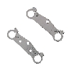 Par de tijas de horquilla tuning para minimoto Replica R1 ALU, Recambio Pocket réplica R1