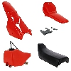 Carenado completo para Yamaha PW80 (Rojo), recambios YAMAHA PW80