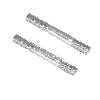 Pernos de fijación de escape scooter Baotian BT49QT-12, Recambios Baotian BT49QT-12