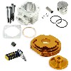 Kit 53cc 4 tranfers bulón de 10mm (tipo B, ORO), Recambios para mini quads