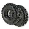 Juego de 2 neumáticos con tacos para mini quad (4.10-4, tipo 2), Recambios para mini quads