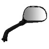 Retrovisor derecho para scooter chinas (tipo 3), Piezas de scooter chino
