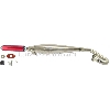 Tubo de escape mini quad Tuning Inox ROJO (tipo 1), Recambios para mini quads