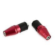 Tapón protector de manillar Rojo (tipo 5)