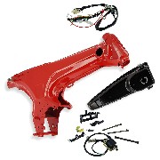 Chasis para Dax Skyteam transformación 2.5l en 5.5l (ROJO)