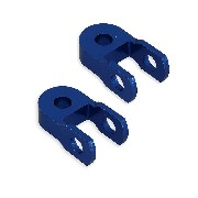 2 Realce de distancia al suelode 6cm para Pit Bikes (azul)