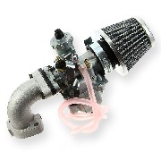 Kit de carburador de 26mm Bubbly 50cc 125cc