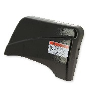 Cubrecadenas negro para Go Kart