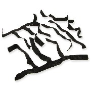 Pares de parrilla reposapies redes para Bashan BS250AS-43