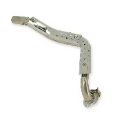 Tubo de escape cromada Skyteam Skymax 50cc