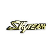 2 x Pegatina de plástico con el logotipo de SkyTeam para el tanque Cobra