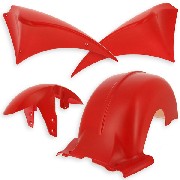 Carenado para Citycoco Shopper Rojo mate