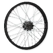 Llanta delantera 21'' para Pit bike AGB30 - Negro