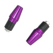 Tapón protecctor de manillar Violeta (tipo 5)
