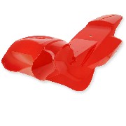 Carenado central mini quad Rojo tipo 3