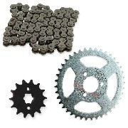Kit de transmisión cadena + piñón + corona para Skymini 8 pulgadas ST50-8/8A