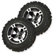 Lote de 2 ruedas traseras para Bashan 300cc BS300AU-2