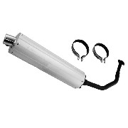 Tubo de escape para scooter chinas 50cc 4 tiempos