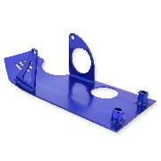 Protector de cárter Pit Bike con arranque (azul)
