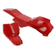 Carenado mini quad ROJO tipo1