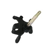 Muñón de dirección derecho NEGRO quad Bashan 300cc (BS300S-18)