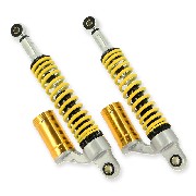 Amortiguadores DEL. a gas para quad 200cc (Amarillo)