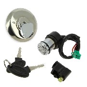 Clausor completo y tapa del depósito para PBR 50cc a 125cc - Antes 2009