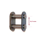 Eslabón rápido para eslabones anchos Pit Bike (9,5mm)