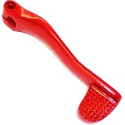 Pedal arranque patada tuning scooter Baotian 50cc (rojo)