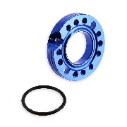 Adaptador de tobera Pit Bike 125cc a 160cc (26mm) AZUL