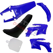 Carenado completo AZUL de Pit Bike tipo AGB27