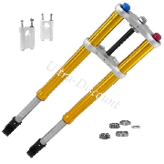 Horquilla completa Pit Bikes Alta gama (ORO, 700 mm)