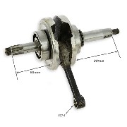 Cigüeñal de Quad 107-110cc motor 1P52FMH