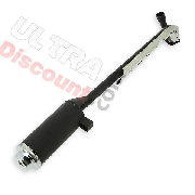 Tubo de escape de origen para Pit Bikes de 110cc Negro