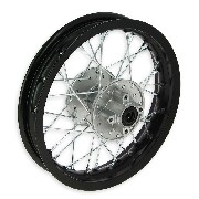 Llanta trasera Pit Bike 12'' Negra (tipo 1)