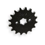 Piñón de 16 dientes Pit Bike (420 - Ø:17mm)