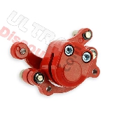 Pinza de freno delantera izquierda color rojo para minimoto quad