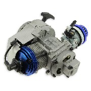 Motor completo 53cc UD Racing para mini motos - AZUL