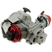 Motor 53cc UD Racing para mini moto (tipo 2) - ROJO