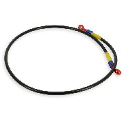 manguera de freno 100cm (Negro)