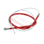 Cable de freno delantero tuning ROJO (35cm)