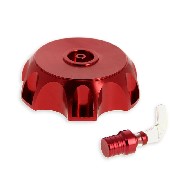 Tapón de gasolina para quad Bashan 200cc (ROJO, BS200S-3)