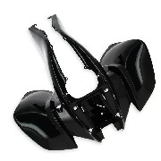 Carenado frontal para quad Bashan 200cc (BS200S-7) Negro