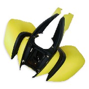 Carenado delantero Negro-Amarillo para quad Bashan 250cc (BS250S-11)