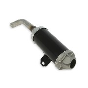 silenciador de escape para 110 y 125cc